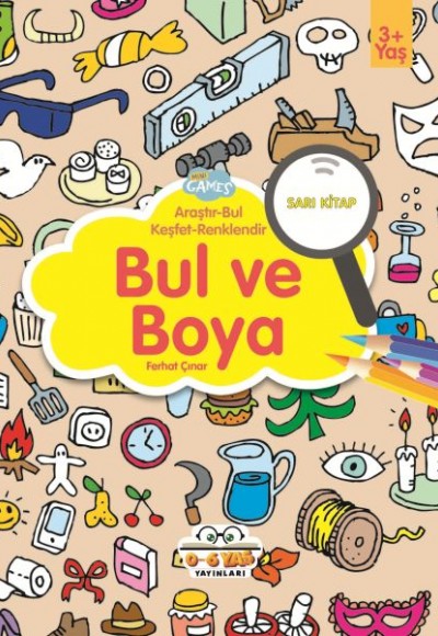 Bul ve Boya Sarı Kitap Bul ve Boya Sarı Kitap