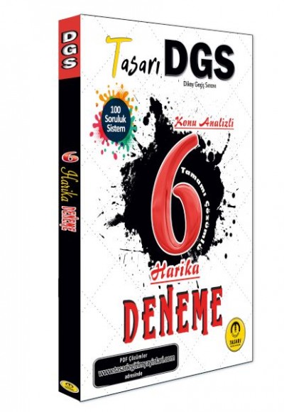 Tasarı Dgs Konu Analizli 6 Harika Çözümlü Deneme Tasarı Dgs Konu Analizli 6 Harika Çözümlü Deneme
