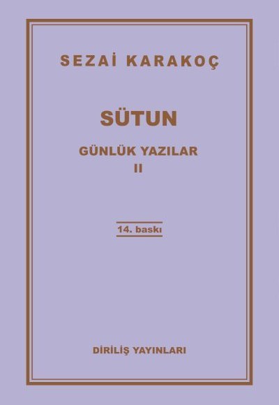 Günlük Yazılar 2 - Sütun Günlük Yazılar 2 - Sütun