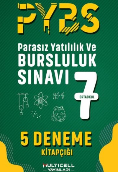 Multicell Yayınları Pybs Deneme Sınavı-7. Sınıf Multicell Yayınları Pybs Deneme Sınavı-7. Sınıf