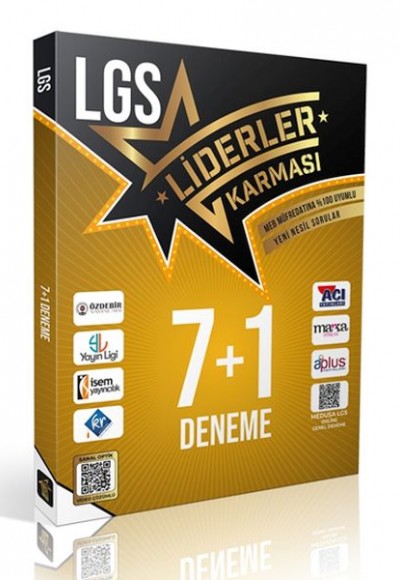 Liderler Karması Lgs 7+1 Deneme Seti Liderler Karması Lgs 7+1 Deneme Seti