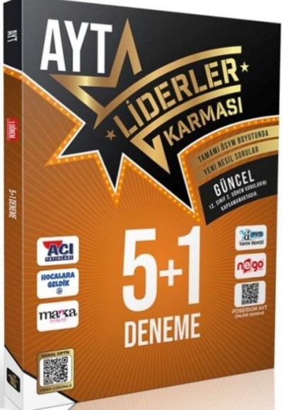 Liderler Karması AYT 5+1 Deneme Seti Liderler Karması AYT 5+1 Deneme Seti