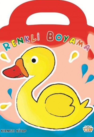 Renkli Boyama - Kırmızı Kitap Renkli Boyama - Kırmızı Kitap