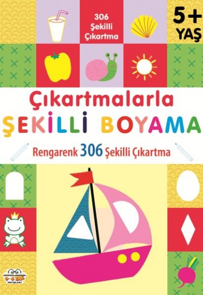 Çıkartmalarla Şekilli Boyama 5 Yaş Üstü Çıkartmalarla Şekilli Boyama 5 Yaş Üstü