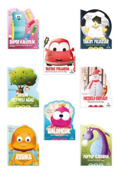 Şekilli Hikâyeler Serisi (8 Kitap) Şekilli Hikâyeler Serisi (8 Kitap)
