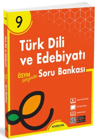 Endemik 9.Sınıf Türk Dili ve Edebiyatı Soru Bankası Endemik 9.Sınıf Türk Dili ve Edebiyatı Soru Bankası