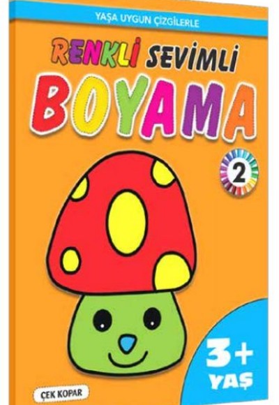 Renkli Sevimli Boyama -2 (3+Yaş) Renkli Sevimli Boyama -2 (3+Yaş)