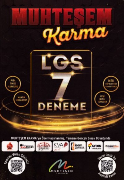 Muhteşem Karma LGS 7 li Deneme Seti Muhteşem Karma LGS 7 li Deneme Seti