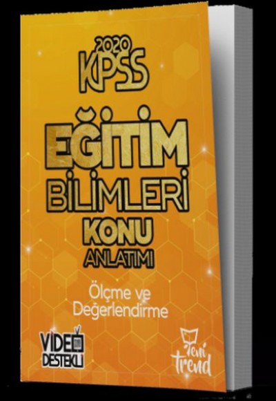 Yeni Trend 2020 KPSS Eğitim Bilimleri Ölçme ve Değerlendirme Konu Anlatımlı (Yeni) Yeni Trend 2020 KPSS Eğitim Bilimleri Ölçme ve Değerlendirme Konu Anlatımlı (Yeni)