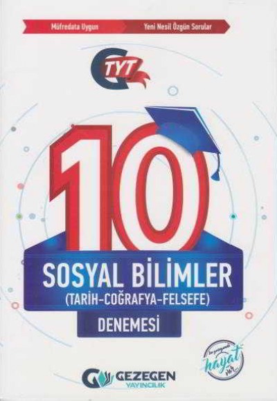 Gezegen TYT Sosyal Bilimler 10 Denemesi (Yeni) Gezegen TYT Sosyal Bilimler 10 Denemesi (Yeni)