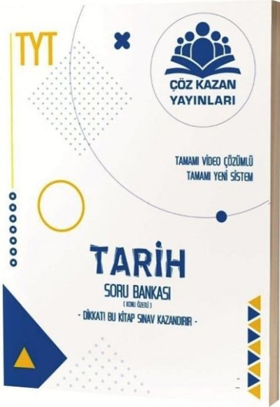 Çöz Kazan TYT Tarih Yeni Nesil Soru Bankası (Yeni) Çöz Kazan TYT Tarih Yeni Nesil Soru Bankası (Yeni)