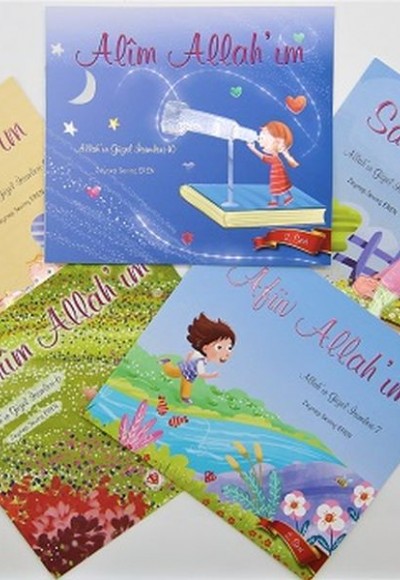 Allahın Güzel İsimleri 2 - 5 Kitap Takım Allahın Güzel İsimleri 2 - 5 Kitap Takım