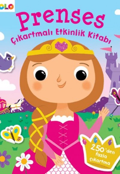 Prenses Çıkartmalı Etkinlik Kitabı