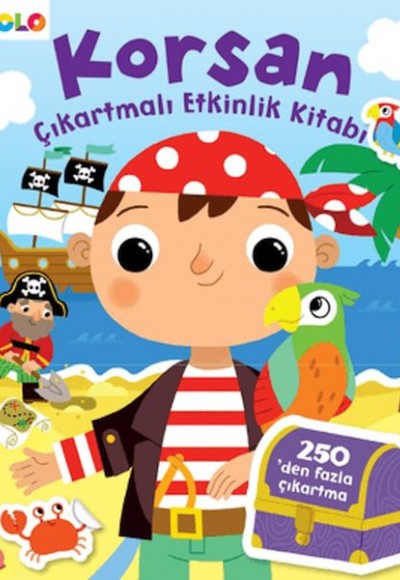 Korsan Çıkartmalı Etkinlik Kitabı