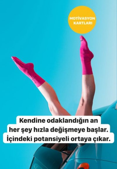 Her Güne Bir Motivasyon Kartı Her Güne Bir Motivasyon Kartı