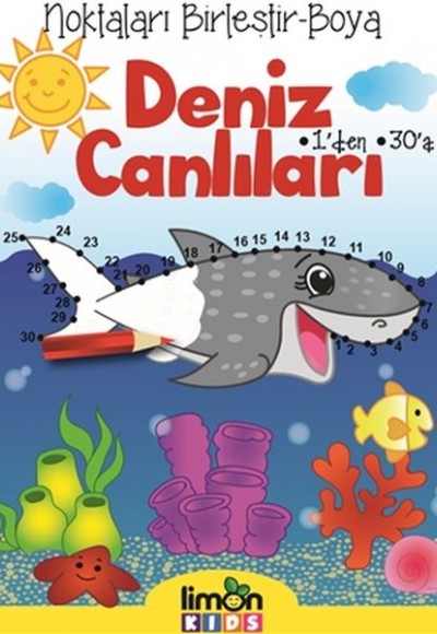 Noktaları Birleştir Boya Deniz Canlıları Noktaları Birleştir Boya Deniz Canlıları