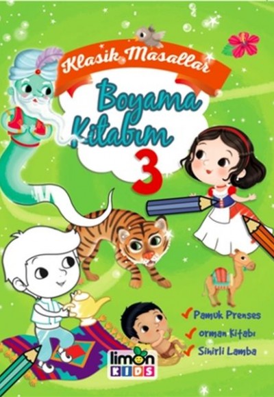 Klasik Masallar Boyama Kitabım 3 Klasik Masallar Boyama Kitabım 3