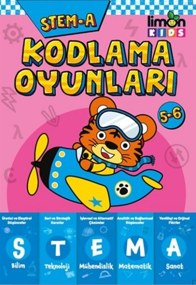 Kodlama Oyunları STEM-A 5-6 Yaş Kodlama Oyunları STEM-A 5-6 Yaş