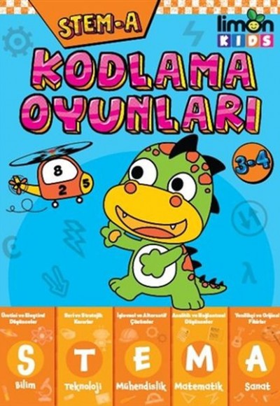 Kodlama Oyunları STEM-A 3-4 Yaş Kodlama Oyunları STEM-A 3-4 Yaş