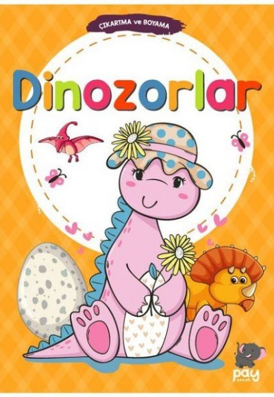 Çıkartma ve Boyama - Dinozorlar Çıkartma ve Boyama - Dinozorlar