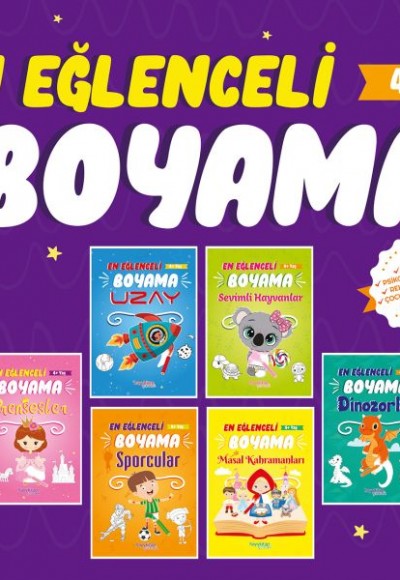 En Eğlenceli Boyama 6’lı Set En Eğlenceli Boyama 6’lı Set