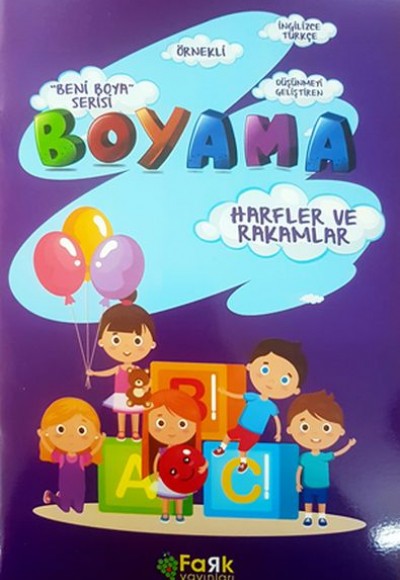 Beni Boya Serisi - Harfler ve Rakamlar Beni Boya Serisi - Harfler ve Rakamlar