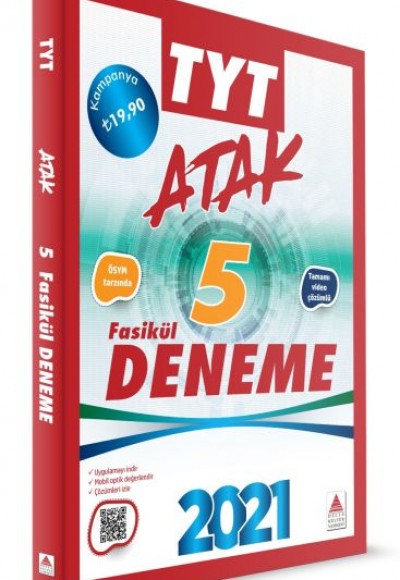 Delta Kültür TYT 5’li Fasikül Çözümlü Deneme ATAK Delta Kültür TYT 5’li Fasikül Çözümlü Deneme ATAK