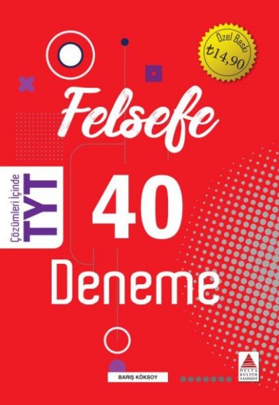 Delta Kültür TYT Felsefe 40 Deneme (Yeni) Delta Kültür TYT Felsefe 40 Deneme (Yeni)