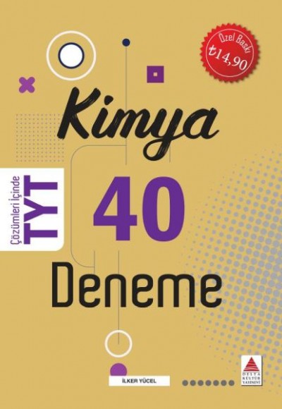Delta Kültür TYT Kimya 40 Deneme (Yeni) Delta Kültür TYT Kimya 40 Deneme (Yeni)