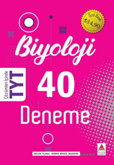 Delta Kültür TYT Biyoloji 40 Deneme(Yeni) Delta Kültür TYT Biyoloji 40 Deneme(Yeni)