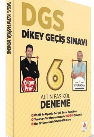 DGS 6 Altın Fasikül Deneme DGS 6 Altın Fasikül Deneme