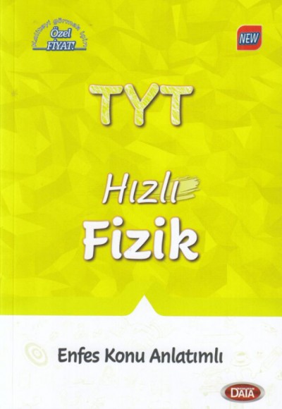Data TYT Hızlı Fizik Enfes Konu Anlatımlı (Yeni) Data TYT Hızlı Fizik Enfes Konu Anlatımlı (Yeni)