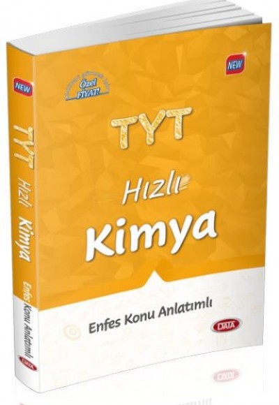 Data TYT Hızlı Kimya Enfes Konu Anlatımlı (Yeni) Data TYT Hızlı Kimya Enfes Konu Anlatımlı (Yeni)