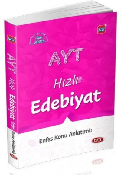 Data AYT Hızlı Edebiyat Enfes Konu Anlatımlı (Yeni) Data AYT Hızlı Edebiyat Enfes Konu Anlatımlı (Yeni)