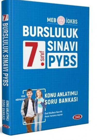 Data 7. Sınıf PYBS Bursluluk Sınavı Konu Anlatımlı Soru Bankası Data 7. Sınıf PYBS Bursluluk Sınavı Konu Anlatımlı Soru Bankası