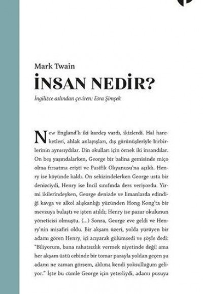 İnsan Nedir? İnsan Nedir?
