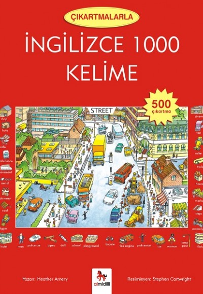Çıkartmalarla İngilizce 1000 Kelime (500 Çıkartma) Çıkartmalarla İngilizce 1000 Kelime (500 Çıkartma)