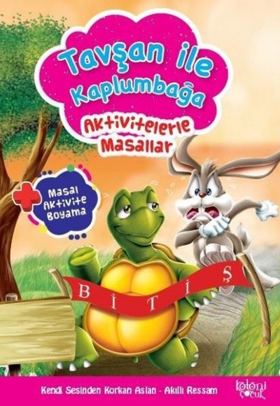 Tavşan İle Kaplumbağa - Aktivitelerle Masallar Tavşan İle Kaplumbağa - Aktivitelerle Masallar