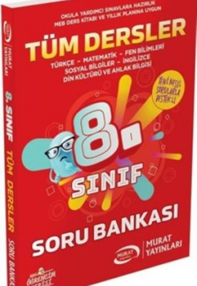 Murat 8. Sınıf Tüm Dersler Soru Bankası Murat 8. Sınıf Tüm Dersler Soru Bankası