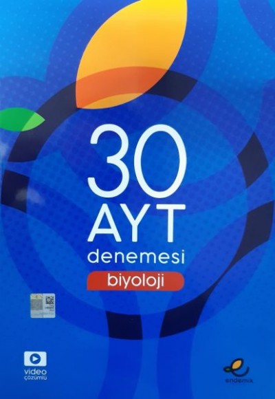 Endemik AYT Biyoloji 30 Denemesi (Yeni) Endemik AYT Biyoloji 30 Denemesi (Yeni)