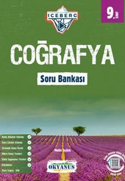 Okyanus 9. Sınıf Iceberg Coğrafya Soru Bankası (Yeni) Okyanus 9. Sınıf Iceberg Coğrafya Soru Bankası (Yeni)