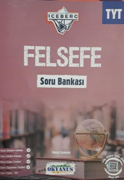 Okyanus TYT Iceberg Felsefe Soru Bankası (Yeni)