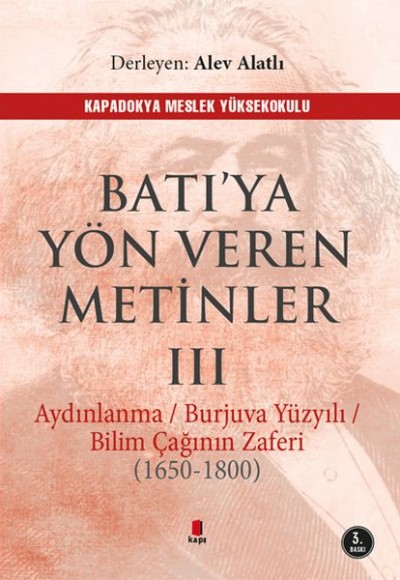 Batıya Yön Veren Metinler 3 Batıya Yön Veren Metinler 3