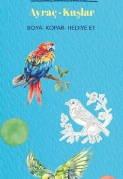 Mandala Ayraç - Kuşlar Mandala Ayraç - Kuşlar