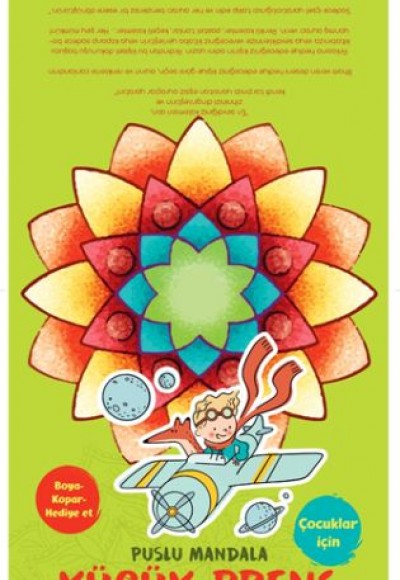 Puslu Mandala - Küçük Prens (Boya-Kopar-Hediye Et) Puslu Mandala - Küçük Prens (Boya-Kopar-Hediye Et)