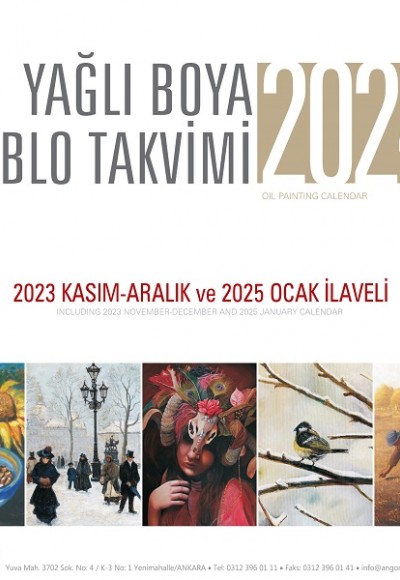 Yağlı Boya Tablo Takvimi 2024 Duvar Takvimi Yağlı Boya Tablo Takvimi 2024 Duvar Takvimi