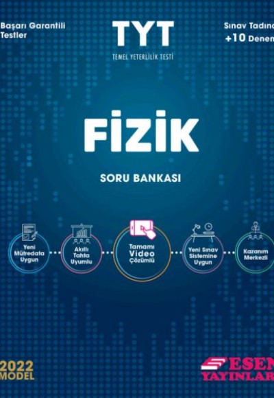 Esen TYT Fizik Soru Bankası 2022 Esen TYT Fizik Soru Bankası 2022