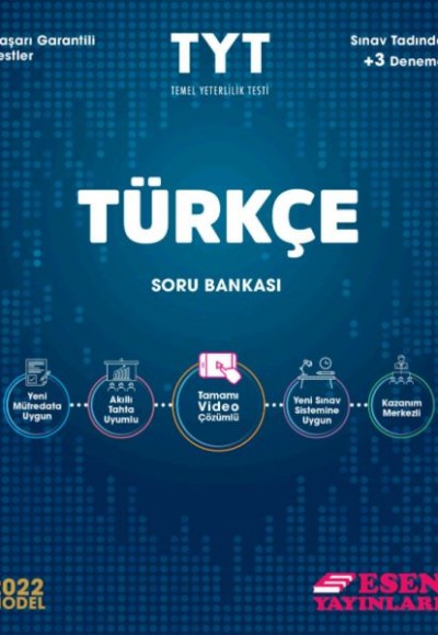 Esen TYT Türkçe Soru Bankası 2022 Esen TYT Türkçe Soru Bankası 2022