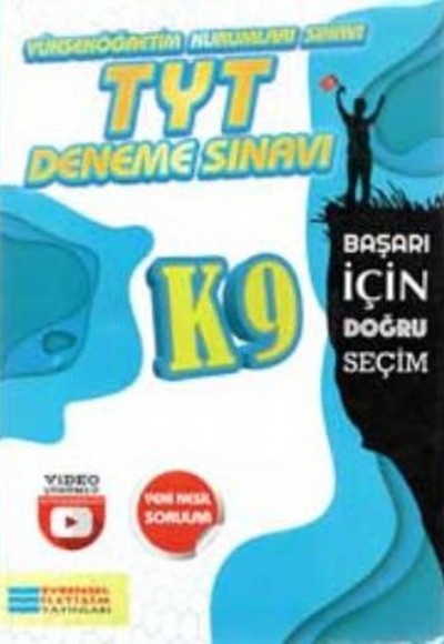 Evrensel İletişim TYT K9 Video Çözümlü Deneme Sınavları (Yeni) Evrensel İletişim TYT K9 Video Çözümlü Deneme Sınavları (Yeni)