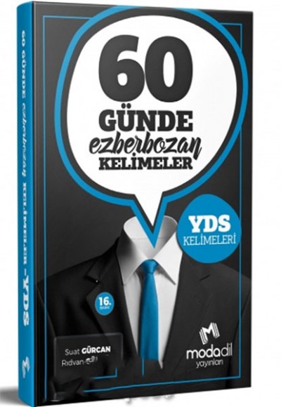 Modadil 60 Günde Ezberbozan YDS Kelimeleri (Yeni) Modadil 60 Günde Ezberbozan YDS Kelimeleri (Yeni)